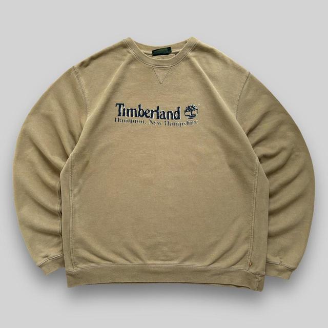 Timberland Men's Sweatshirt - Tan/Brown - XL on Productcaster.