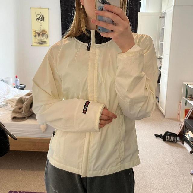 BRAND UNIQUE Women's Bomber Jacket - White - UK 8 on Productcaster.