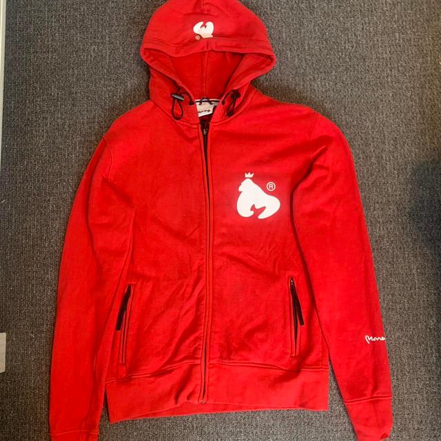 Men's Hoodie - Red - M on Productcaster.