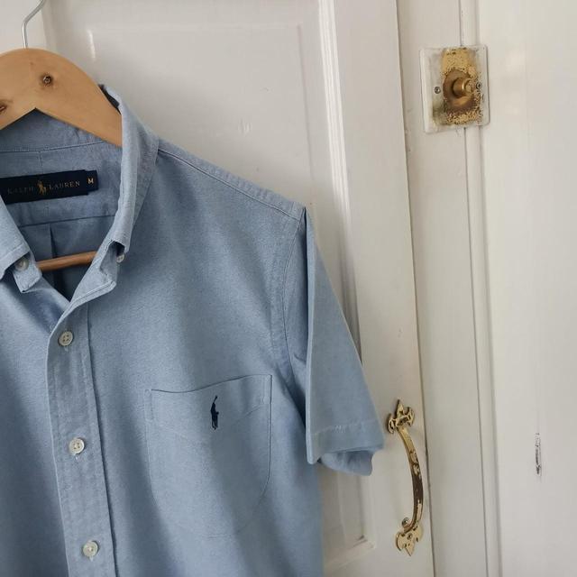 Ralph Lauren Men's Shirt - Blue - M on Productcaster.