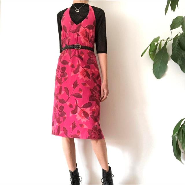 Monsoon Women's Midi Dress - Pink on Productcaster.