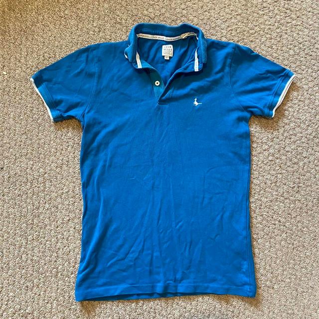 Jack Wills Men's Polo shirt - Blue - XS on Productcaster.