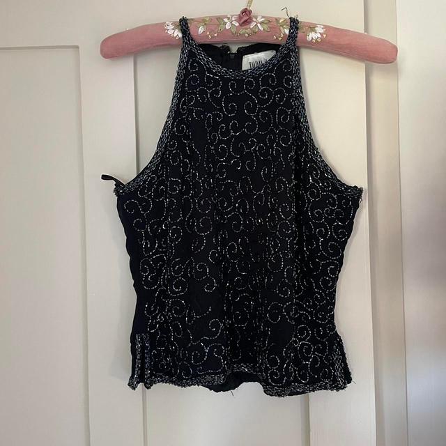 Vintage Women's Vest - Black - M on Productcaster.