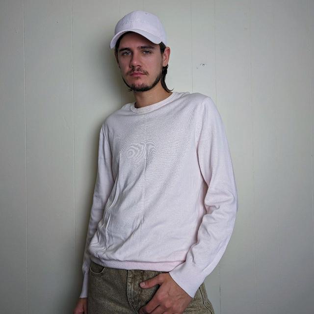 Calvin Klein Men's Jumper - Pink - S on Productcaster.