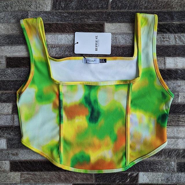 Deadstock Women's Crop top - Yellow - 14 on Productcaster.