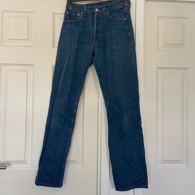 Levi's Women's Straight leg Jeans - Blue/Navy - 29" on Productcaster.