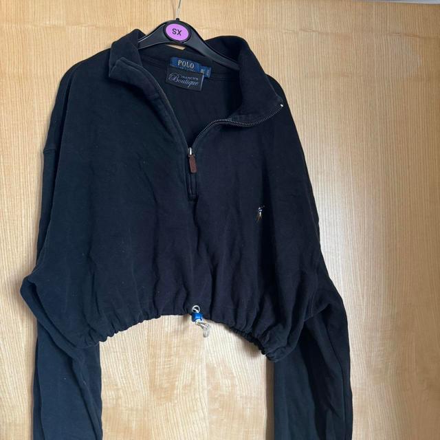 Polo Ralph Lauren Women's Sweatshirt - Black - S on Productcaster.