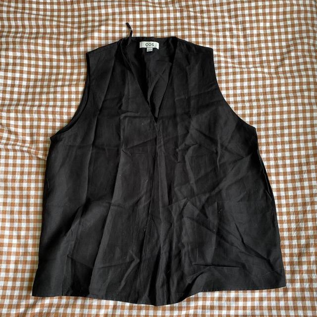 COS Women's Blouse - Black - 36 on Productcaster.