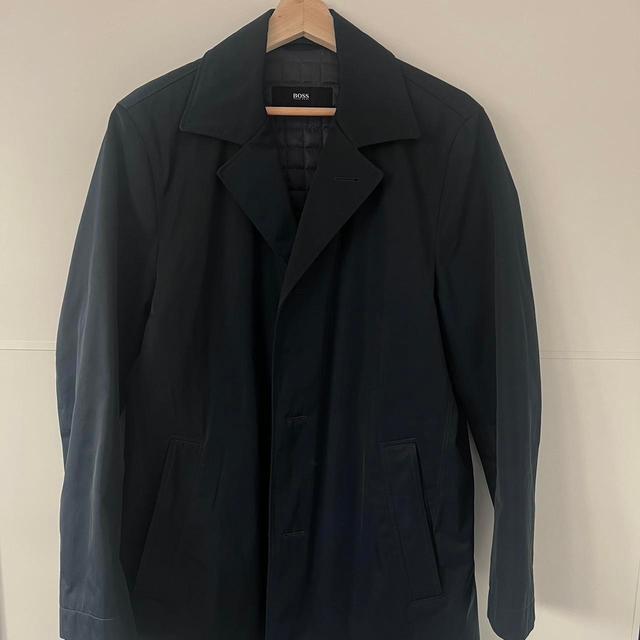 Hugo Boss Men's Jacket - Navy on Productcaster.