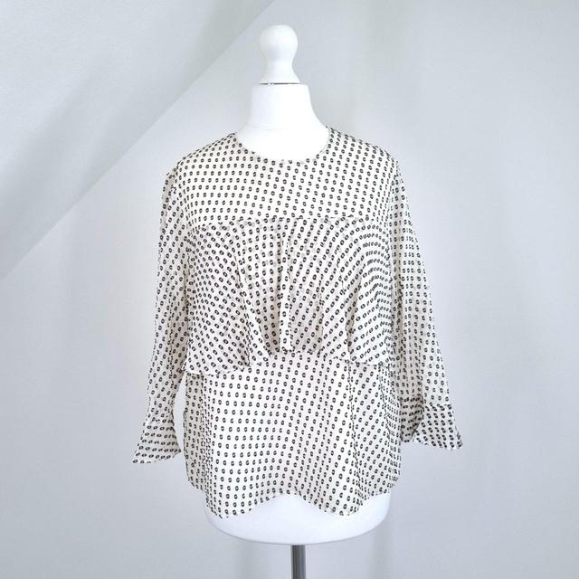 Whistles Women's Blouse - White - 10 on Productcaster.