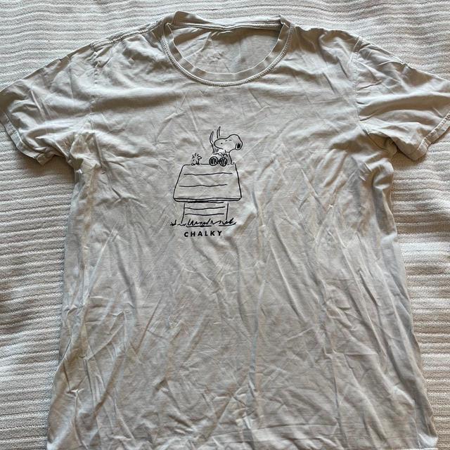 Reclaimed Vintage Women's T-shirt - White/Cream - M on Productcaster.