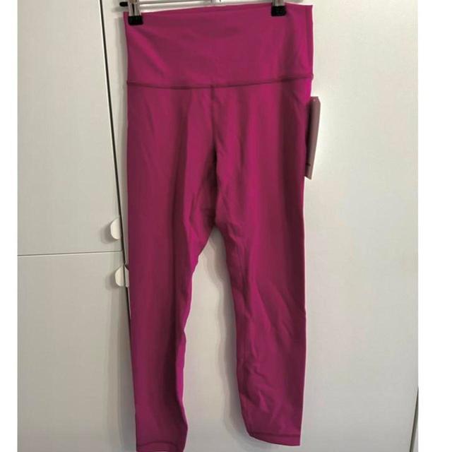 Lululemon Women's Leggings - Pink - UK 6 on Productcaster.