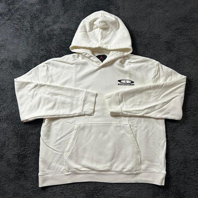 Nike Men's Hoodie - White/Cream - M on Productcaster.