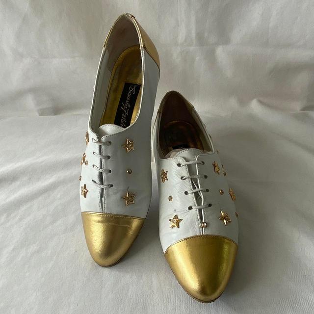 Beverly Feldman Women's Oxfords - White/Gold - UK 5.5 on Productcaster.