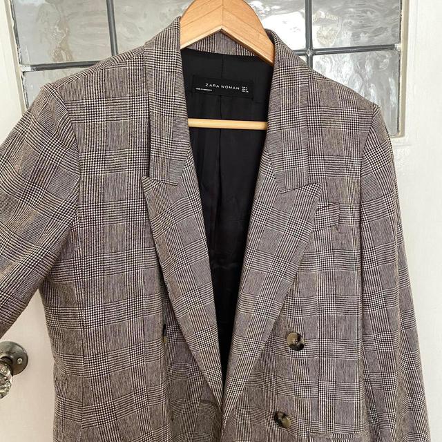 Zara Women's Blazer Jacket - Brown - S on Productcaster.