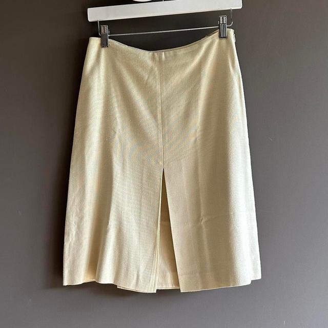 Stella McCartney Women's Midi Skirt - Cream - UK 8 on Productcaster.