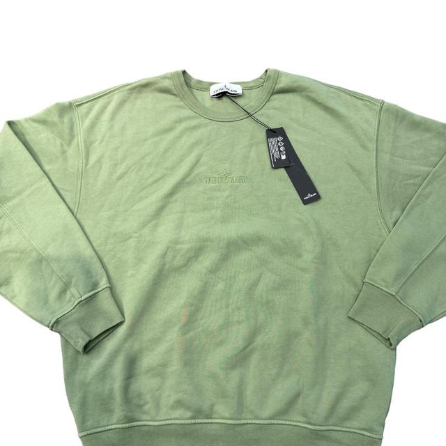 Men's Jumper - Green - S on Productcaster.