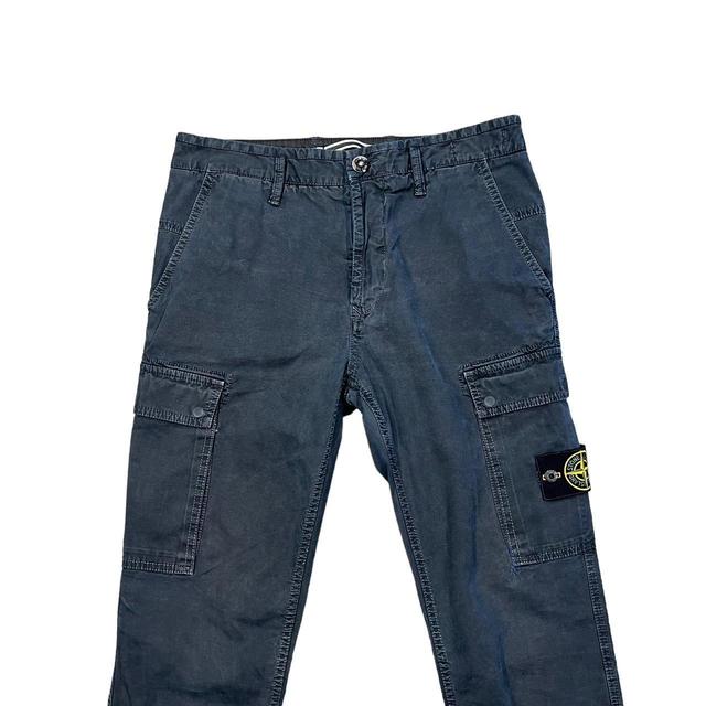 Stone Island Men's Jeans - Blue - S on Productcaster.