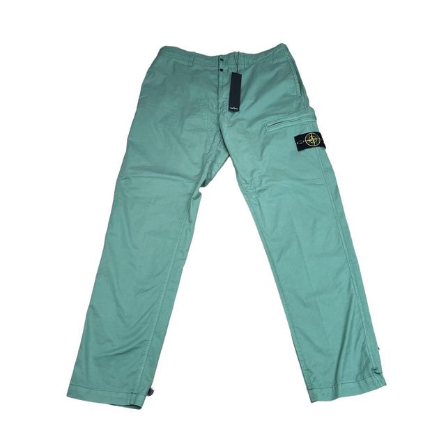 Stone Island Men's Sweatpants - Green - 33" on Productcaster.