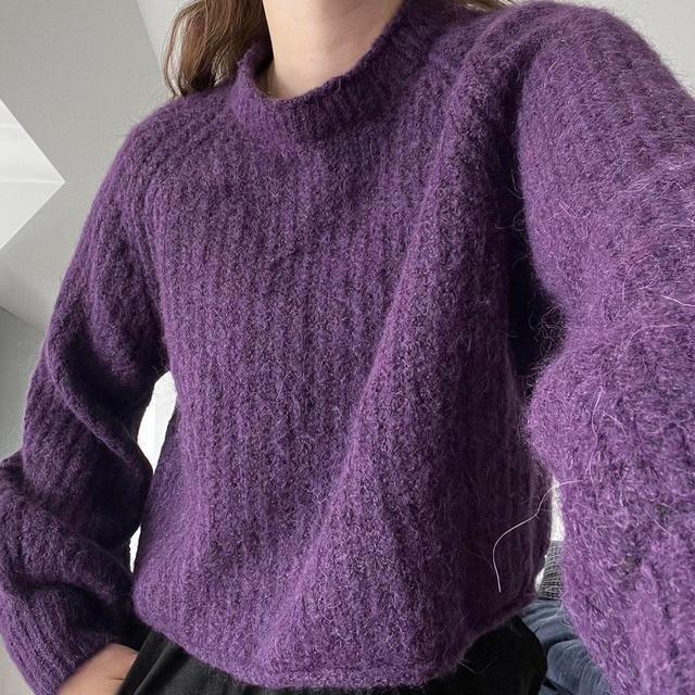 Zara Women's Jumper - Purple - S on Productcaster.