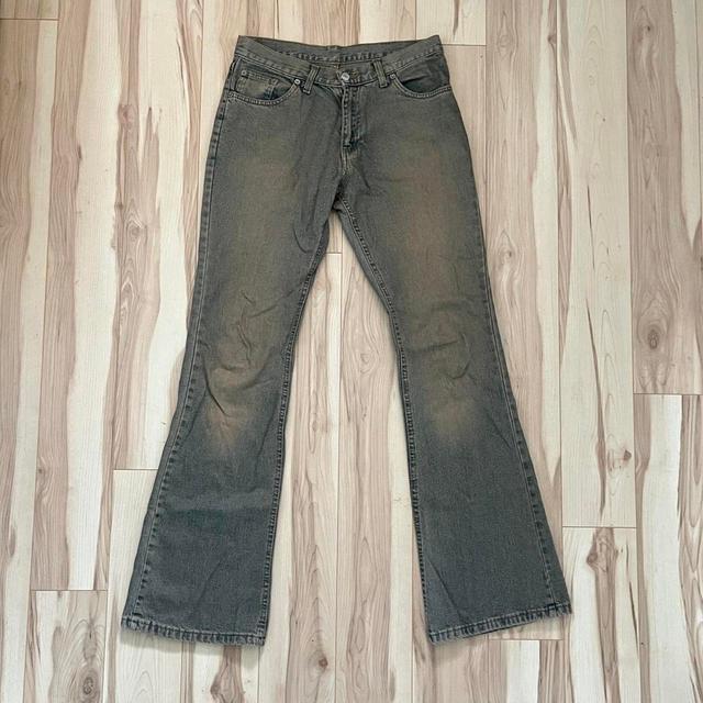 Vintage Men's Faded Jeans - Grey/Blue - 31" on Productcaster.