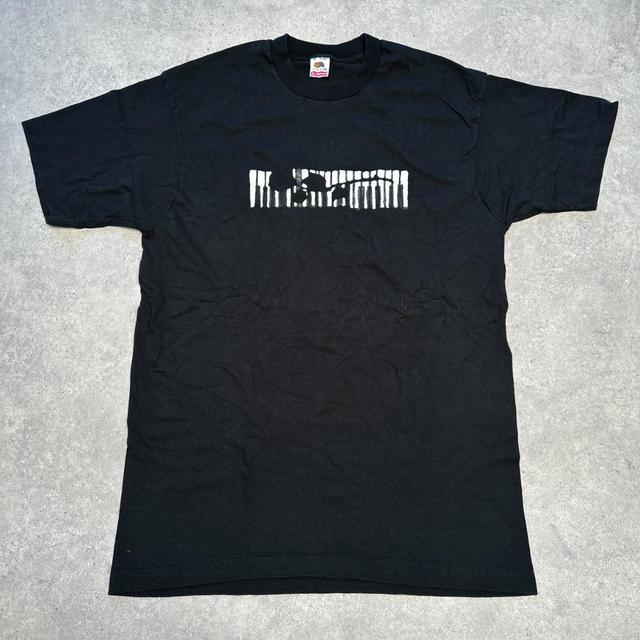 Vintage Men's T-shirt - Black - XL on Productcaster.