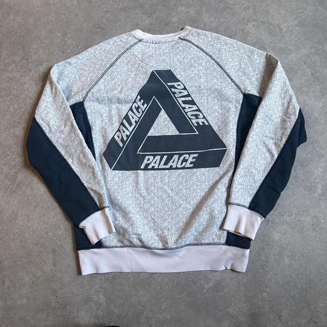 Palace Men's Sweatshirt - Grey - L on Productcaster.