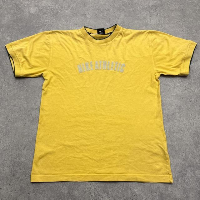 Nike Women's T-shirt - Yellow - S on Productcaster.