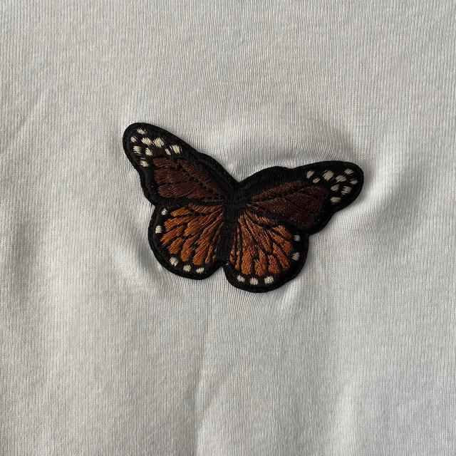 New Look Women's T-shirt - White/Brown - 18 on Productcaster.