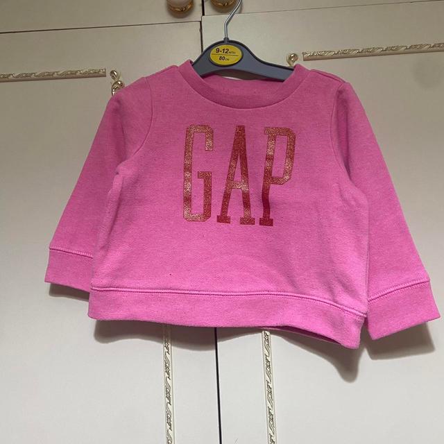 BabyGap Kids' Jumper - Pink/Silver - 6-9 months on Productcaster.