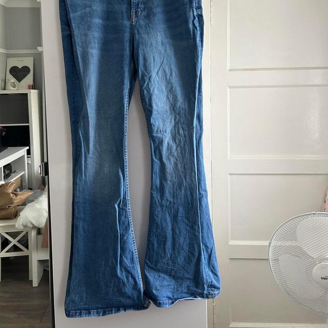 Primark Women's Jeans - Blue - UK 14 on Productcaster.