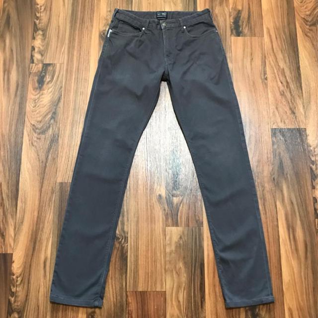 Armani Jeans Men's Slim Jeans - Grey/Black - 29" on Productcaster.