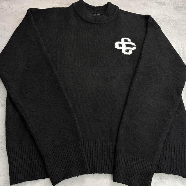 The Couture Club Men's Jumper - White/Black - S on Productcaster.