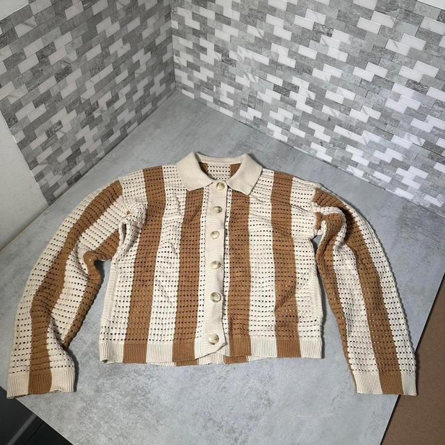 Women's Jumper - Multi/Tan - 10 on Productcaster.