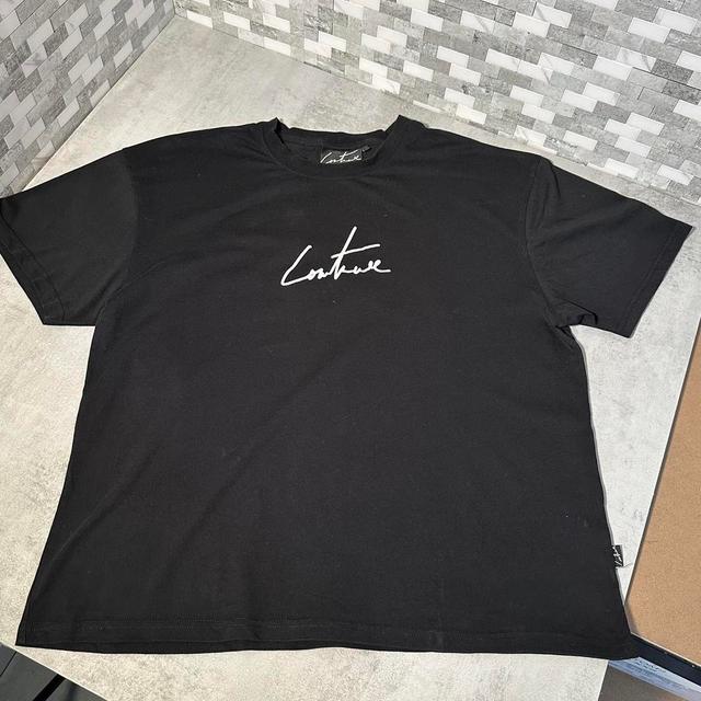 The Couture Club Men's T-shirt - Black - XL on Productcaster.