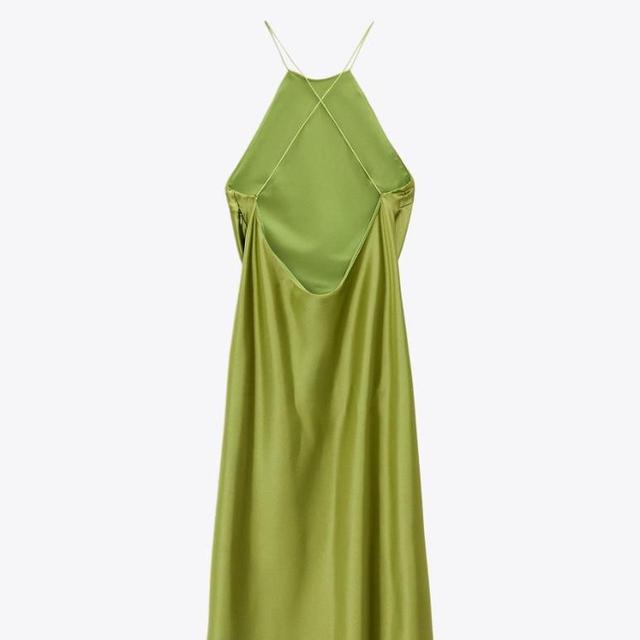 Zara Women's Dress - Green - 12 on Productcaster.