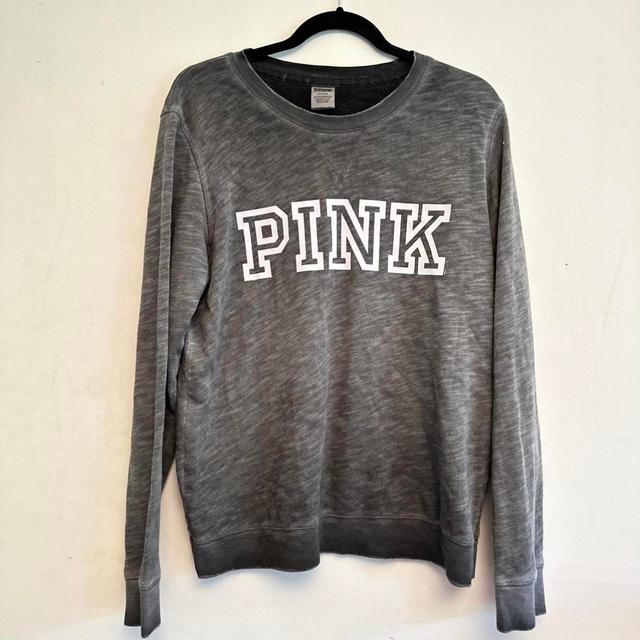 Victoria's Secret Women's Jumper - Grey/Black - M on Productcaster.