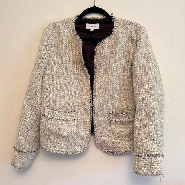 Women's Blazer Jacket - Black/White - UK 18 on Productcaster.