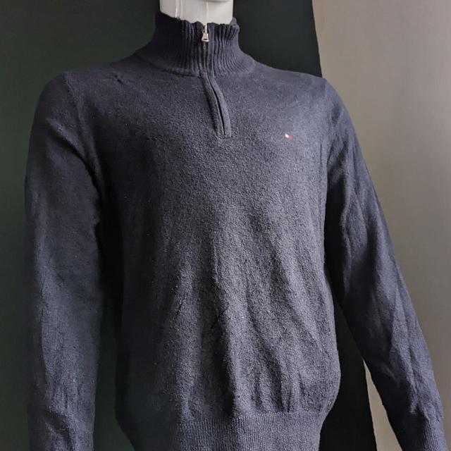 Tommy Hilfiger Men's Jumper - Black - M on Productcaster.