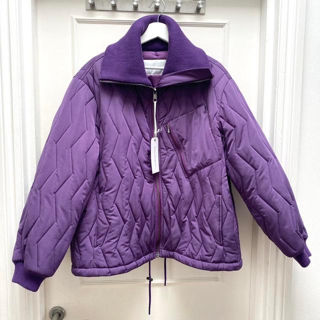 Women's Bomber Jacket - Purple - UK 10 on Productcaster.