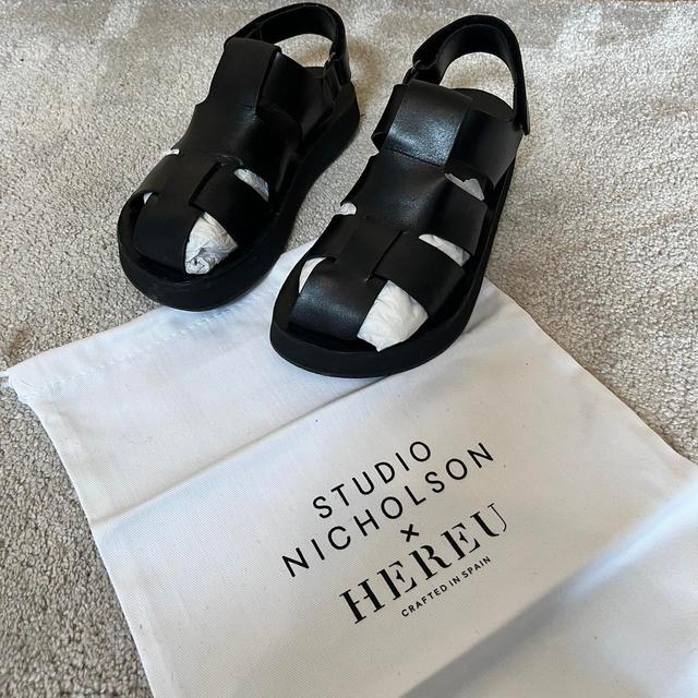 Studio Nicholson Women's Sandals - Black - UK 3 on Productcaster.