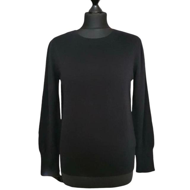 Massimo Dutti Women's Jumper - Black - S on Productcaster.