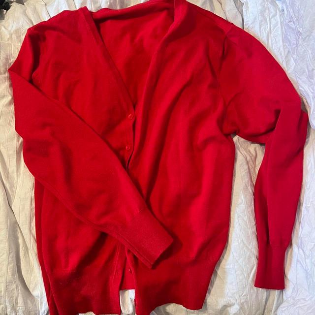 St Michael Women's Cardigan - Red - S on Productcaster.