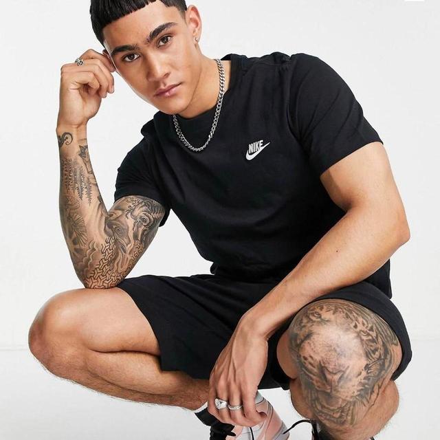 Nike Men's T-shirt - White/Black - S on Productcaster.