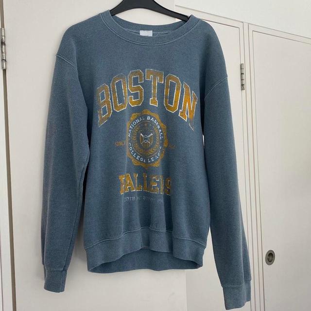 Urban Outfitters Women's Sweatshirt - Blue - 6 on Productcaster.