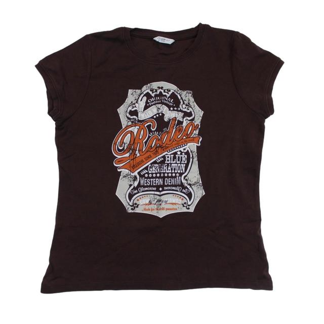 New Look Women's T-shirt - Brown - 16 on Productcaster.