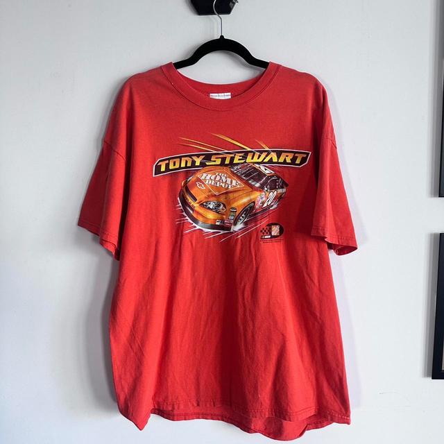 NASCAR Men's T-shirt - Orange - L on Productcaster.