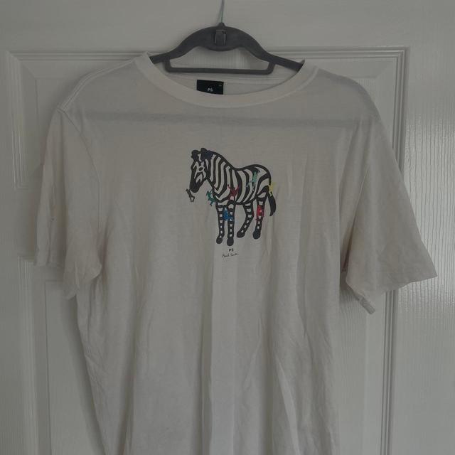 Paul Smith Men's T-shirt - White - XL on Productcaster.