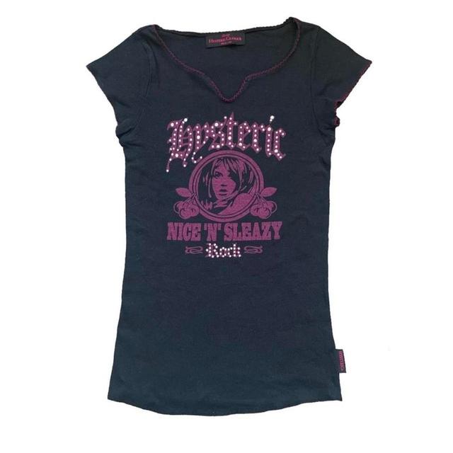 Hysteric Glamour Women's T-shirt - Black - One size on Productcaster.