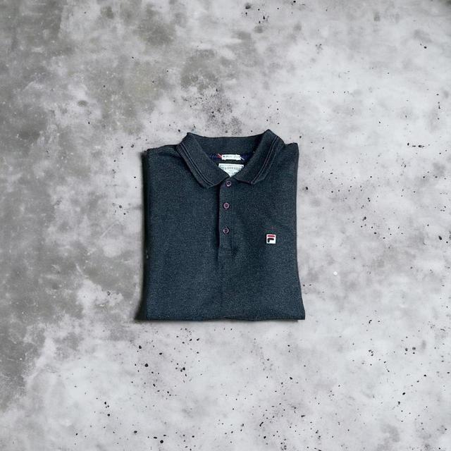 Fila Men's Polo shirt - Grey - L on Productcaster.